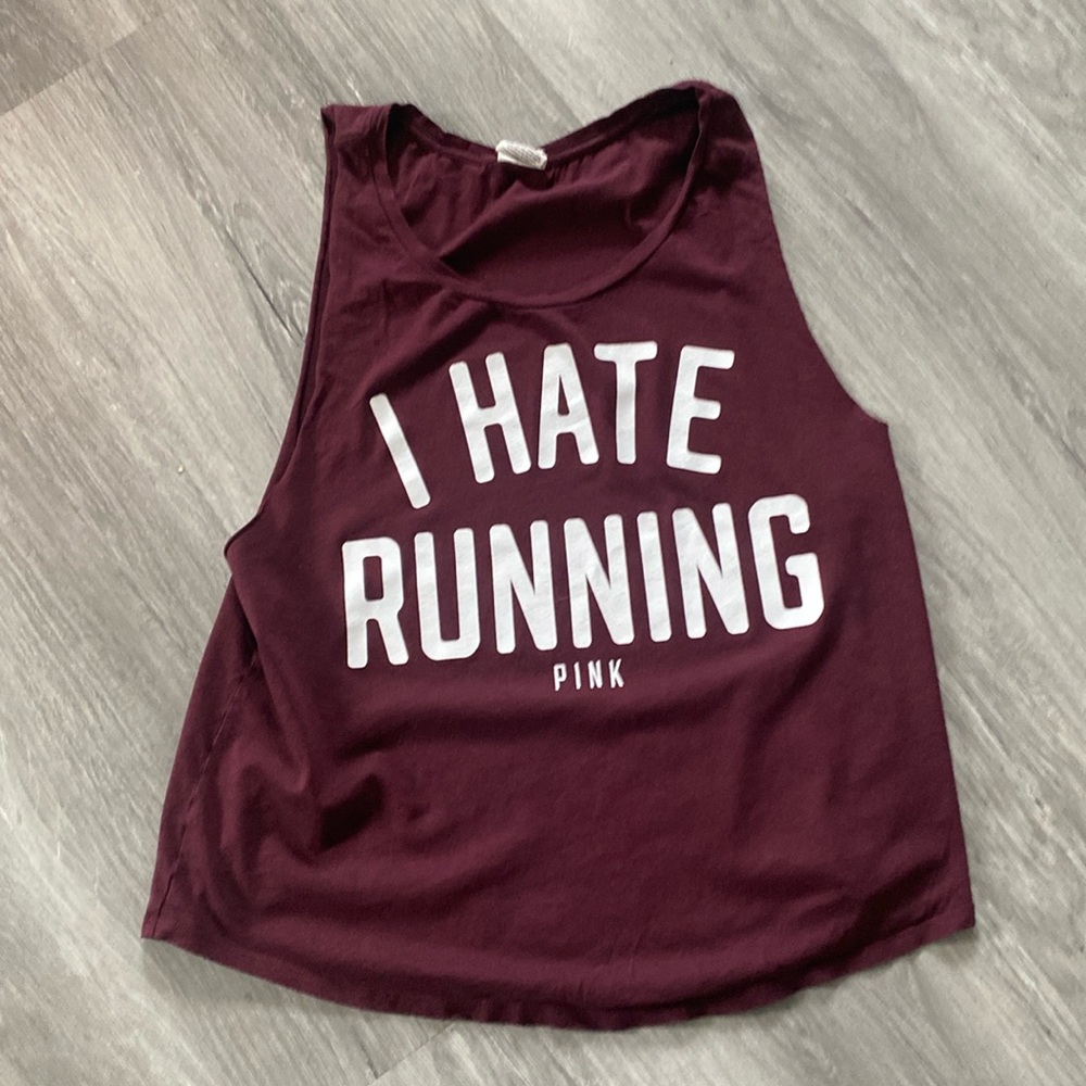 pink gym vest / sports top